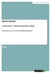 Cover von Aristoteles' Nikomachische Ethik