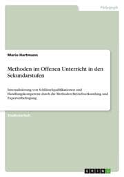 Cover von Methoden im Offenen Unterricht in den Sekundarstufen