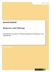 Cover von Regresse und Haftung