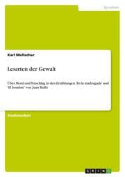 Cover von Lesarten der Gewalt