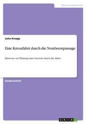 Cover von Eine Kreuzfahrt durch die Nordwestpassage