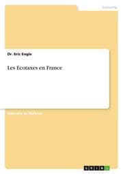 Cover von Les Ecotaxes en France