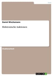 Cover von Elektronische Auktionen