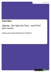 Cover von Qigong - Das Spiel der Tiere - nach Prof. Jiao Guorui