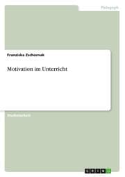 Cover von Motivation im Unterricht