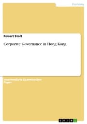 Cover von Corporate Governance in Hong Kong