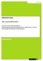 Cover von Die Lasswell-Formel