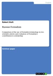 Cover von Russian Formalism