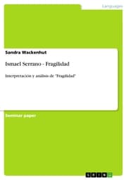 Cover von Ismael Serrano - Fragilidad