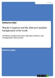 Cover von Wayde Compton and the African-Canadian background of his work