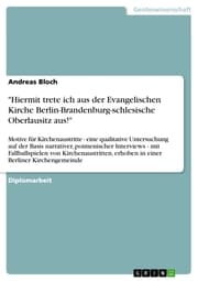 Cover von 'Hiermit trete ich aus der Evangelischen Kirche Berlin-Brandenburg-schlesische Oberlausitz aus!'
