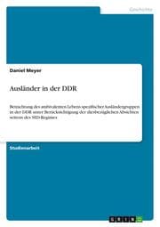 Cover von Ausländer in der DDR