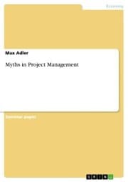 Cover von Myths in Project Management