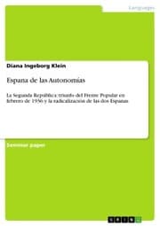 Cover von Espana de las Autonomías