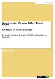 Cover von Six Sigma in Kreditinstituten