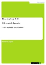 Cover von El leísmo de Ecuador