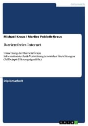 Cover von Barrierefreies Internet