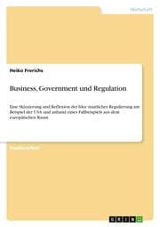 Cover von Business, Government und Regulation