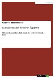 Cover von Es ist nicht alles Bohne in Ägypten