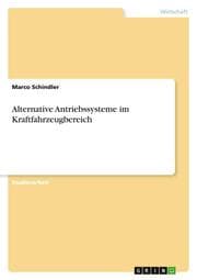 Cover von Alternative Antriebssysteme im Kraftfahrzeugbereich