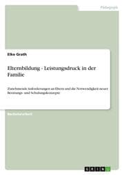 Cover von Elternbildung - Leistungsdruck in der Familie