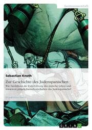 Cover von Zur Geschichte des Judenspanischen