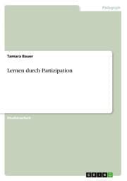 Cover von Lernen durch Partizipation