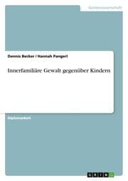 Cover von Innerfamiliäre Gewalt gegenüber Kindern