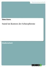 Cover von Suizid im Kontext der Schizophrenie