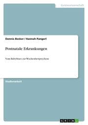 Cover von Postnatale Erkrankungen