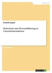 Cover von Motivation und Personalführung in Unternehmenskrisen