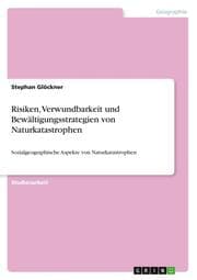 Cover von Risiken, Verwundbarkeit und Bewältigungsstrategien von Naturkatastrophen