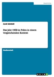 Cover von Das Jahr 1968 in Polen in einem vergleichenden Kontext