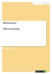 Cover von IFRS und Rating