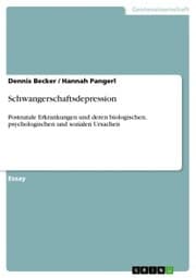 Cover von Schwangerschaftsdepression