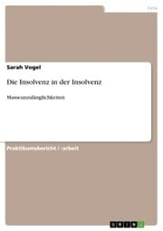 Cover von Die Insolvenz in der Insolvenz