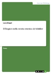 Cover von Il Tragico nella teoria estetica di Schiller
