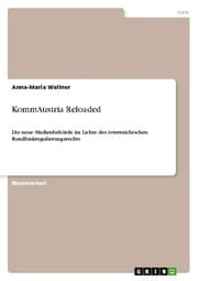 Cover von KommAustria Reloaded
