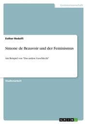 Cover von Simone de Beauvoir und der Feminismus