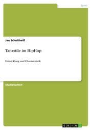 Cover von Tanzstile im HipHop