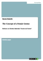 Cover von The Concept of a Female Genius