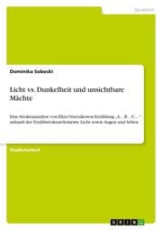 Cover von Licht vs. Dunkelheit und unsichtbare Mächte