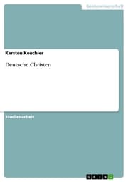 Cover von Deutsche Christen