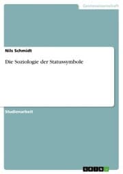 Cover von Die Soziologie der Statussymbole