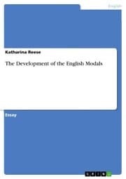 Cover von The Development of the English Modals