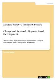 Cover von Change and Renewal - Organizational Development