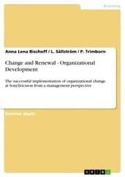 Cover von Change and Renewal - Organizational Development
