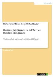 Cover von Business Intelligence vs.Self Service Business Intelligence