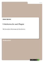 Cover von Urheberrecht und Plagiat