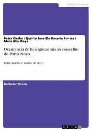 Cover von Occurençia de hiperglicaemia no concelho do Porto Novo